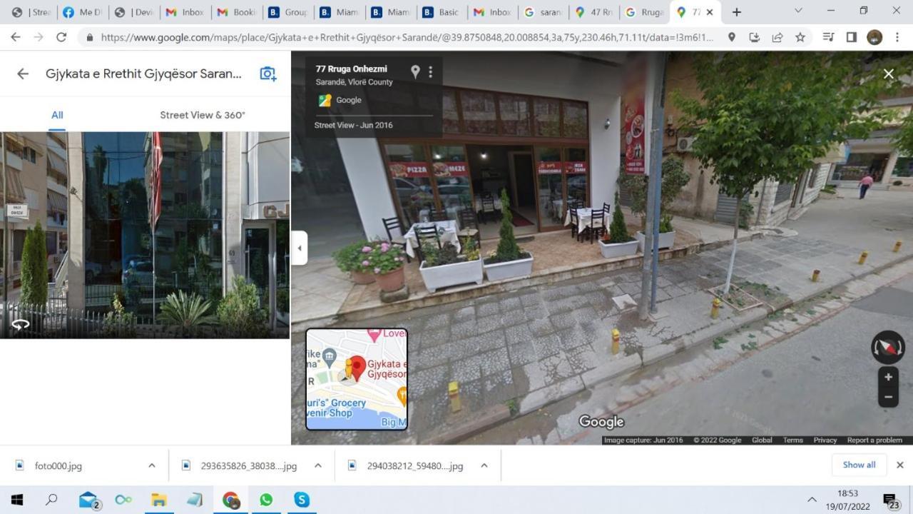 Saranda City Center & Beach Apartament 2 Bed Room 외부 사진